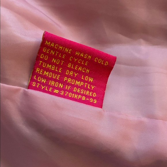 Dollhouse Pink Plaid Kids Jacket - Picture 8 of 8